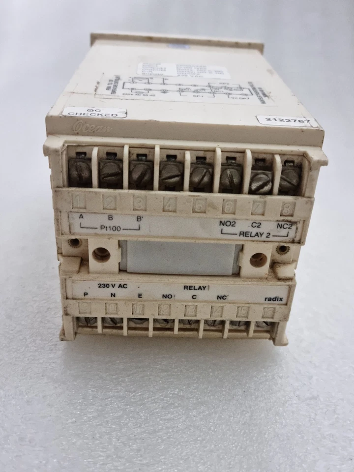 radix PRIMA 2SP Pt100 Type Temperature Controller 230 Vac Free Ship